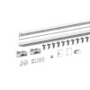 DORMA-Glas MUTO M 60 Laufschienensystem für Glasschiebetüren zur Wandmontage mit Abdeckblende