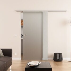 DORMA Glasschiebetür, Satiniert