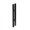 Levidor Stangengriff GF350 wandseitig flach in Anthrazit schwarz