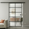 Levidor Loft Glasschiebetür Slimline Design Jena SoftClose Standardmaß